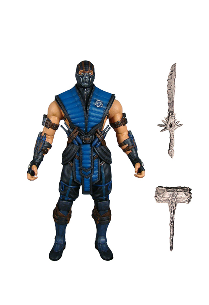 Illustration for article titled Get Over Here and look at Mezco's lovely Mortal Kombat Figures